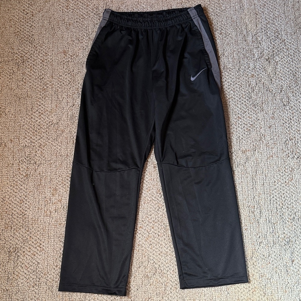 Nike Black and Gray Track Pants